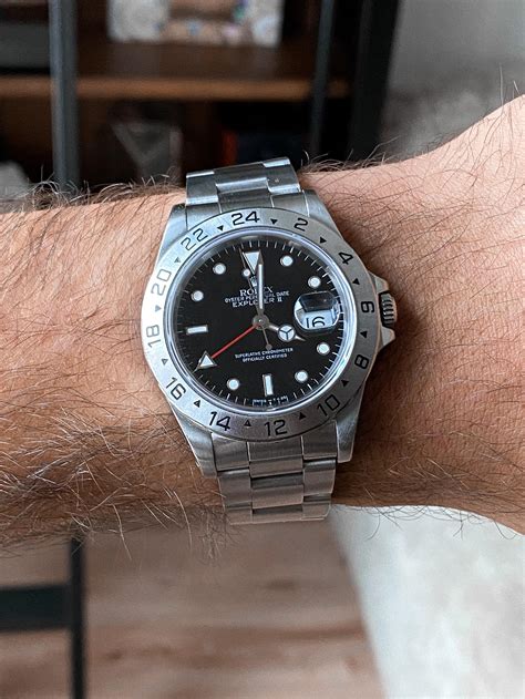 rolex explorer ii 16550 black dial|Rolex explorer 2 16570.